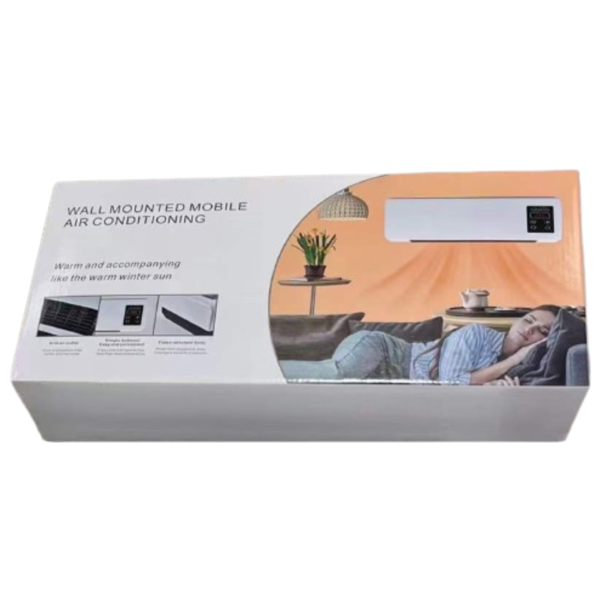 Aire Acondicionado Calefactor portatil pared 2 en 1 Splitmax™